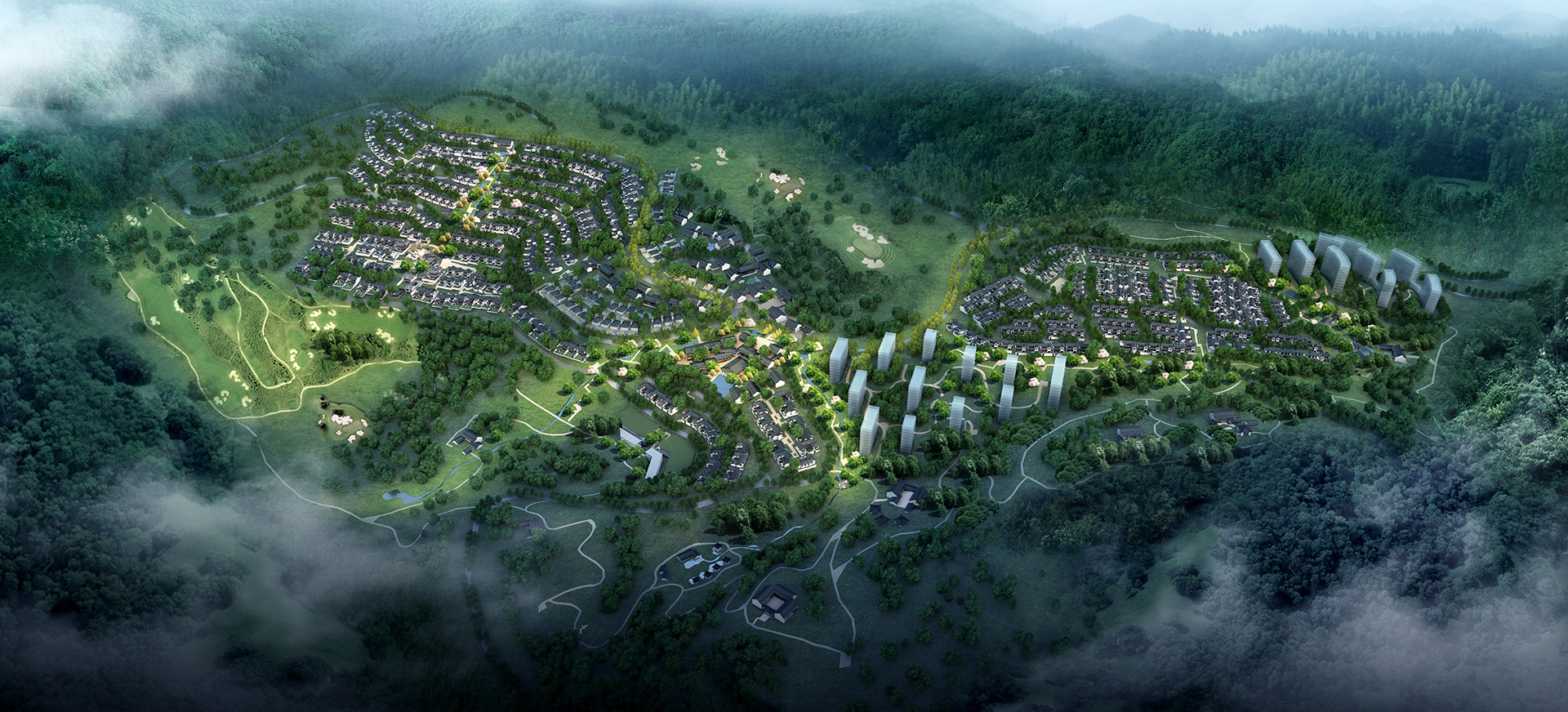 昆明云嶺山康養(yǎng)休閑度假小鎮(zhèn)效果圖.jpg